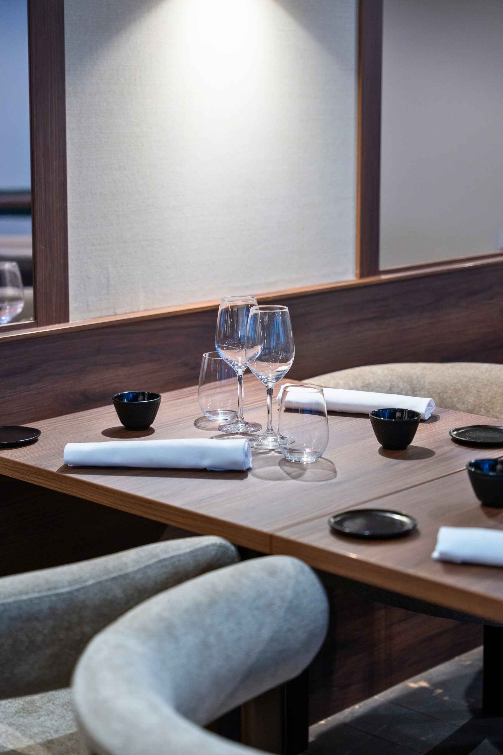 Art de la table restaurant Mensa Tours – mise en scène architecte d’intérieur