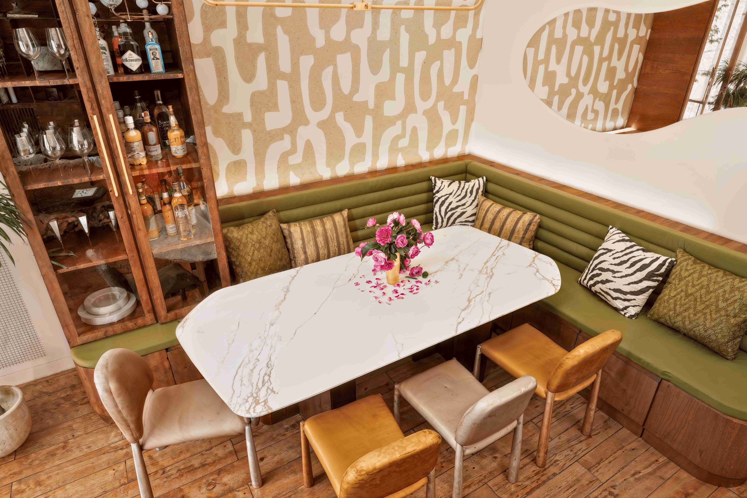 coin repas banquette rangement intégré