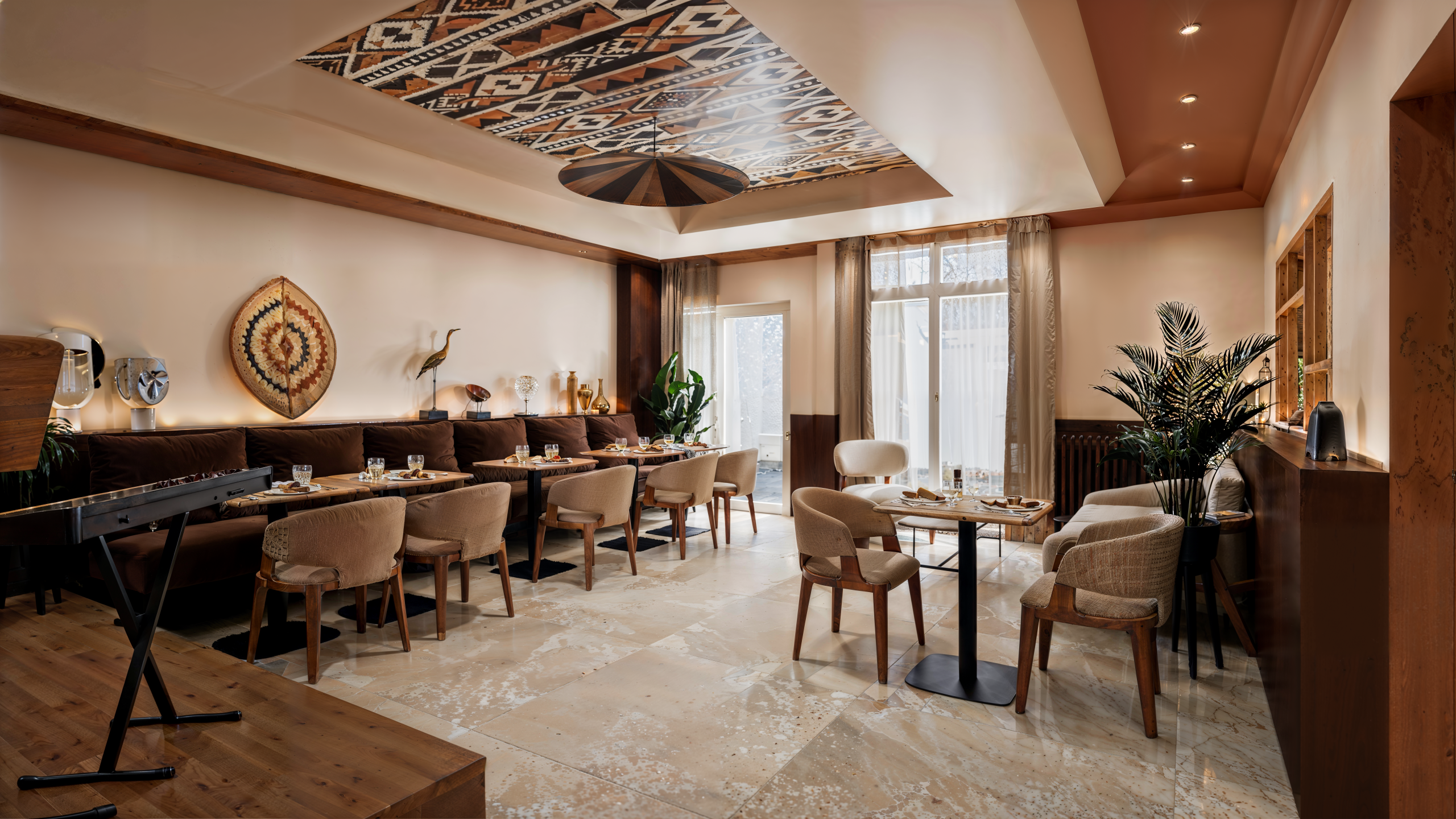 Vue 3D du futur restaurant ivoirien AKWABA à Tours