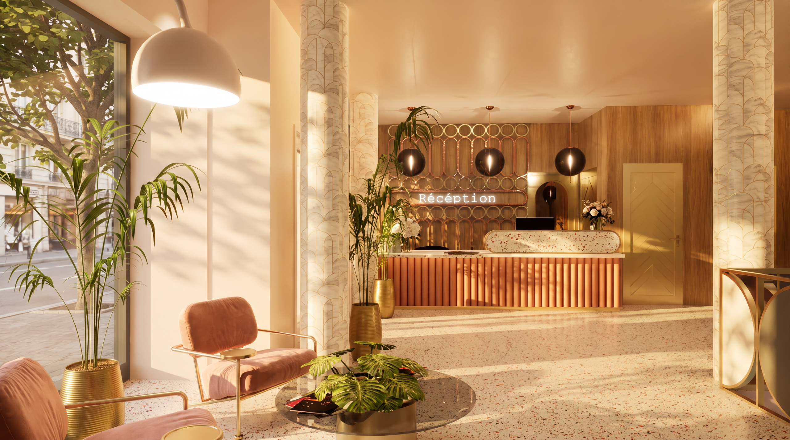 Hôtel boutique Paris — architecture intérieure design global Marie Heuman